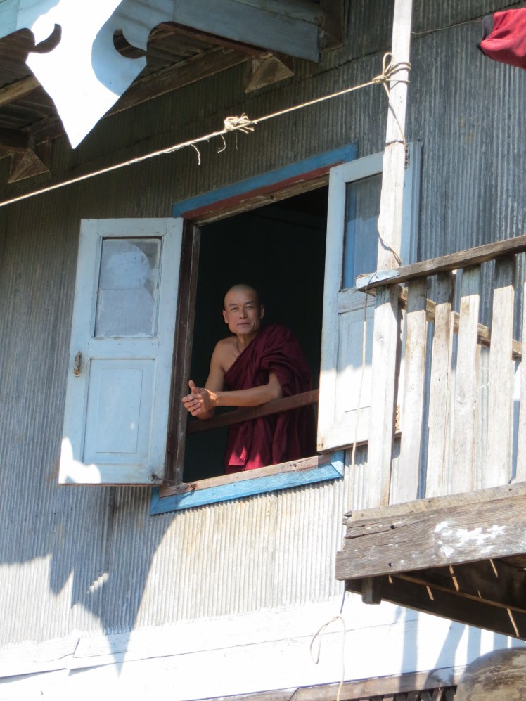 Monestary on Inle Lake, Myanmar