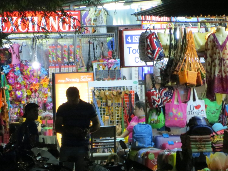 Au Nang is a lovely town.  Although it is a bit westernized (can you say McDonald's and Starbucks?) it still has it's own charm and a definite Scandinavian influence.  Many tourists from there and from Russia seem to favour this location.  We did not meet one Canadian here.