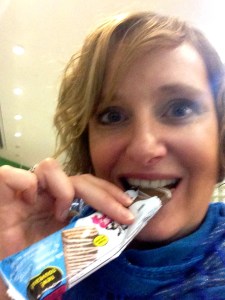 The chocolate bar that was one of my freebies from my attendance at The Social.