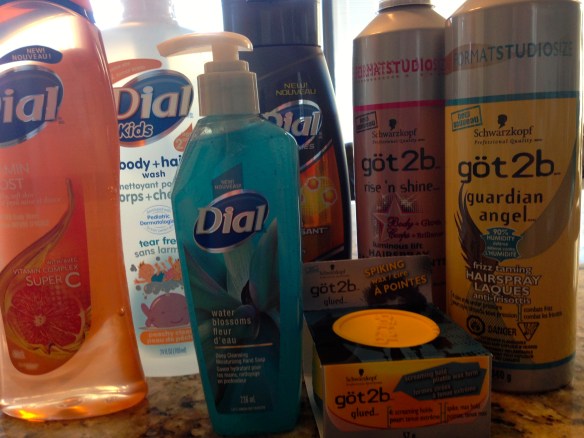 My free gifts at the end of the show.