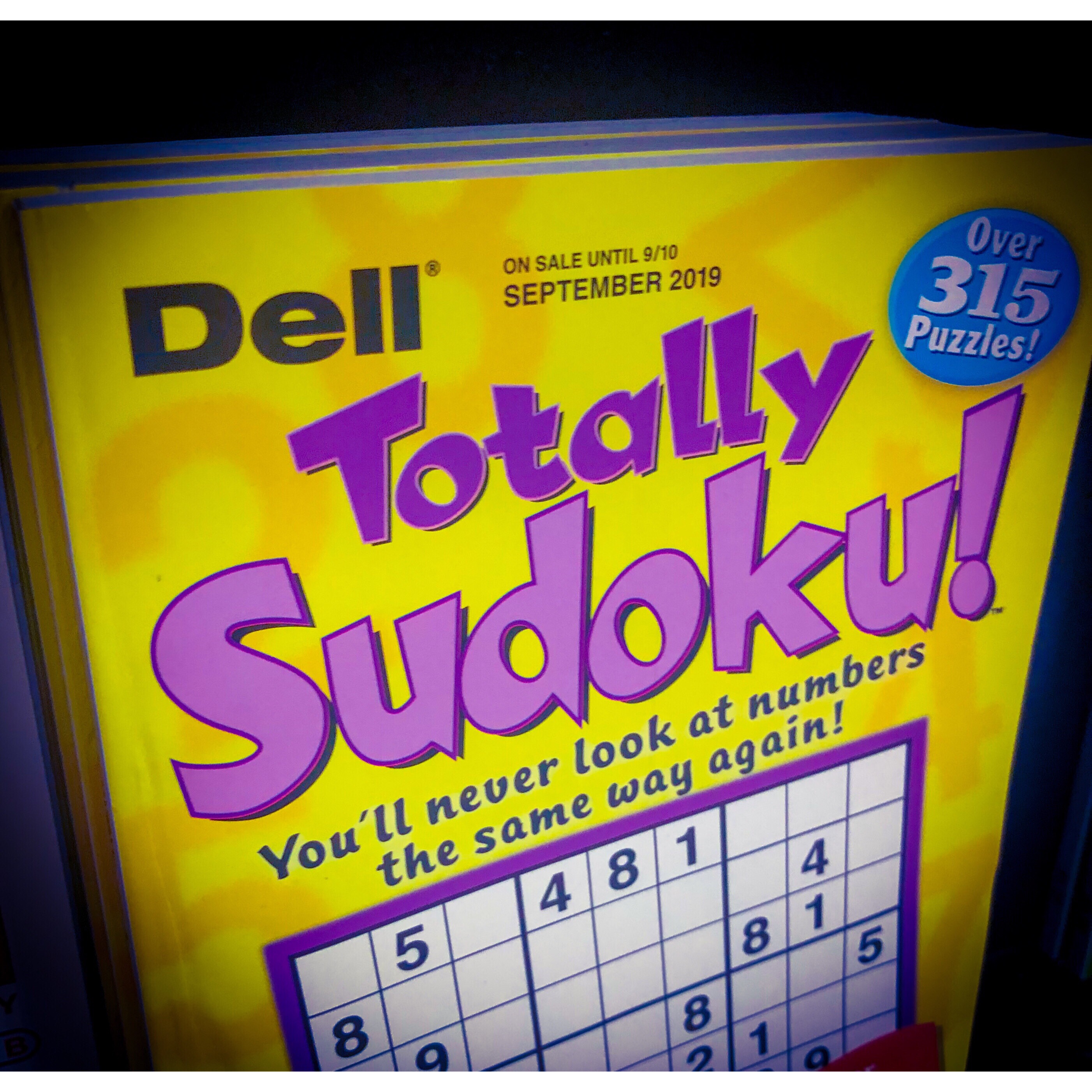 Sudoku puzzle game book