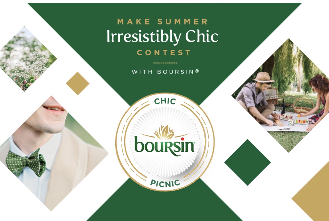 Boursin Cheese's summer "Chic Picnic" contest.
